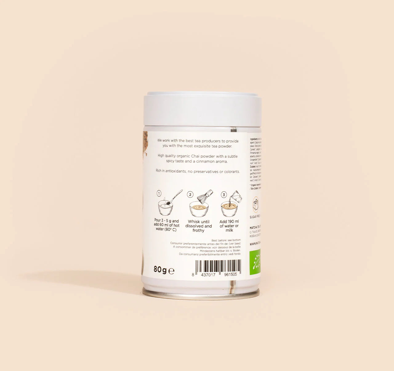 đ Spicy Chai â Matcha&Co · 100 g · 100% Bio đ