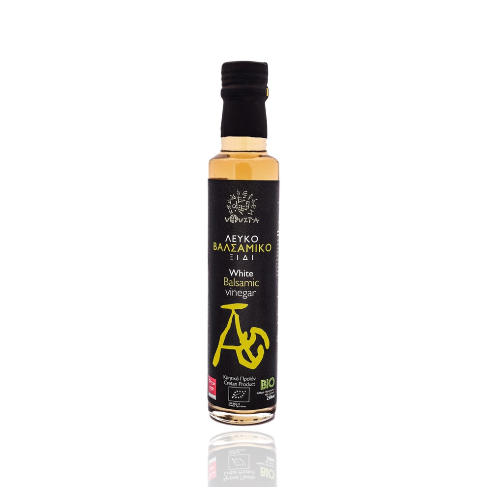 đ Vinaigre balsamique blanc de CrĂšte BIO â 250 ml
