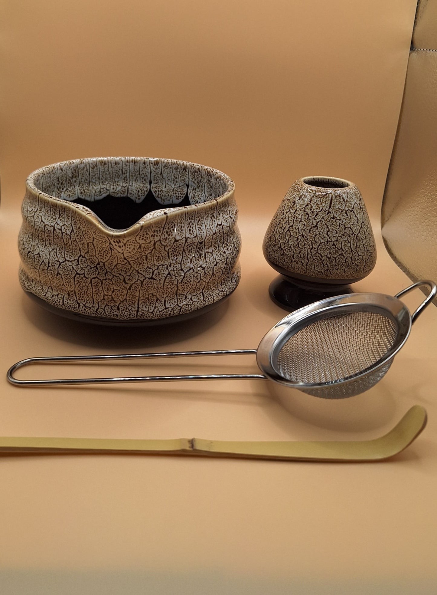 🐉🪨 Set Matcha “Kokyu no Tamago” 呼吸の卵 – L’Œuf du Souffle Ancien (Frère dragon de Ryū no Tamago )