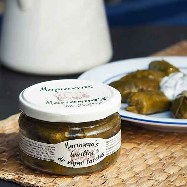– Feuilles de Vigne Farcies au Riz – Marianna’s (Grèce) – 200 g (Dolmadakia)