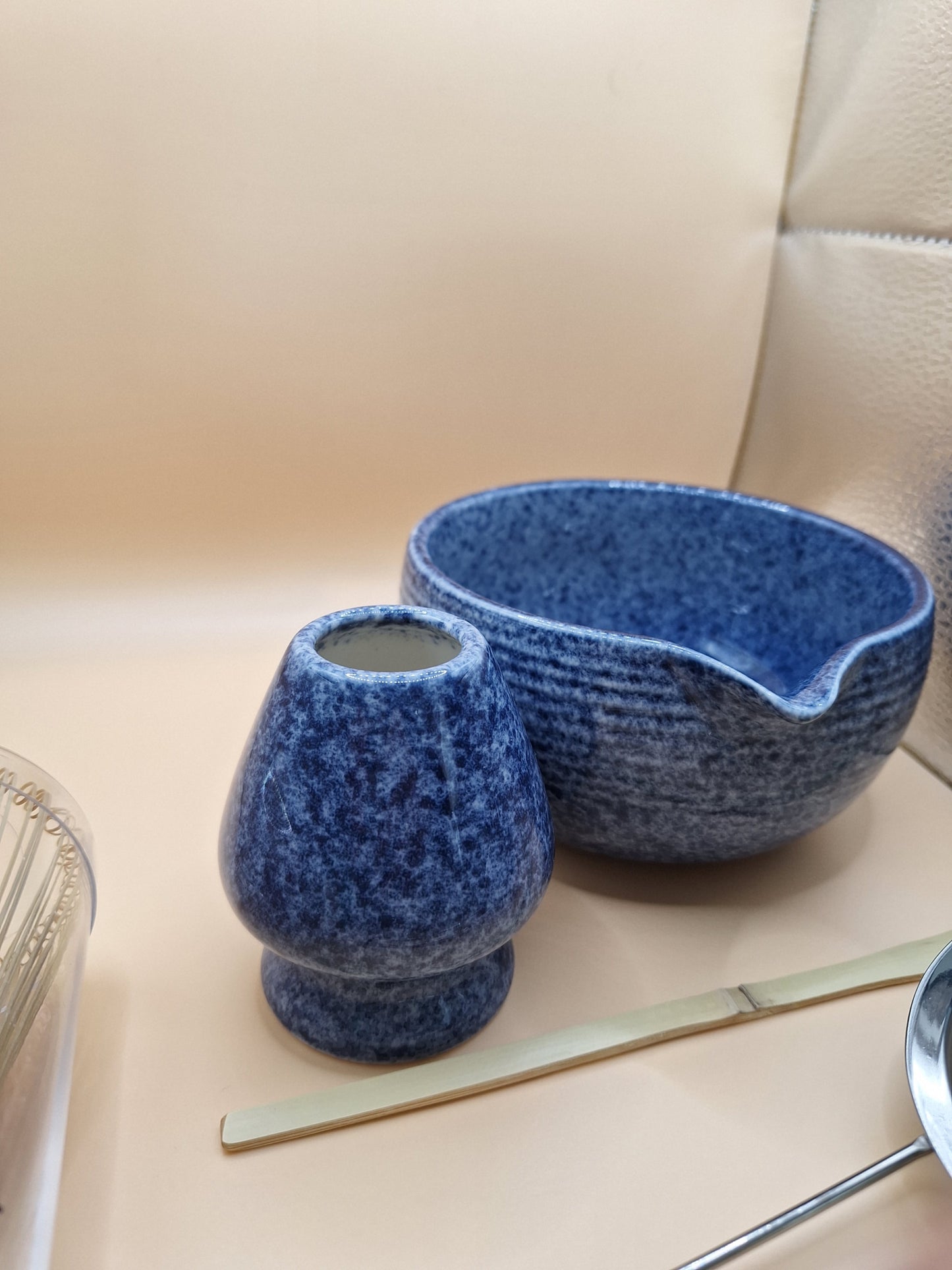 Set Matcha Aoshimo (青霜) Givre bleu