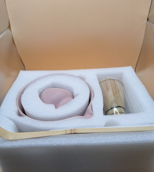 🌸 “Sakura Yoru” 桜夜 – Nuit de cerisier - Set de matcha