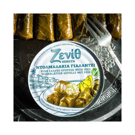 🇬🇷 Dolmades – Feuilles de Vigne Farcies au Riz – 280 g - Zenith (Dolmadakia)