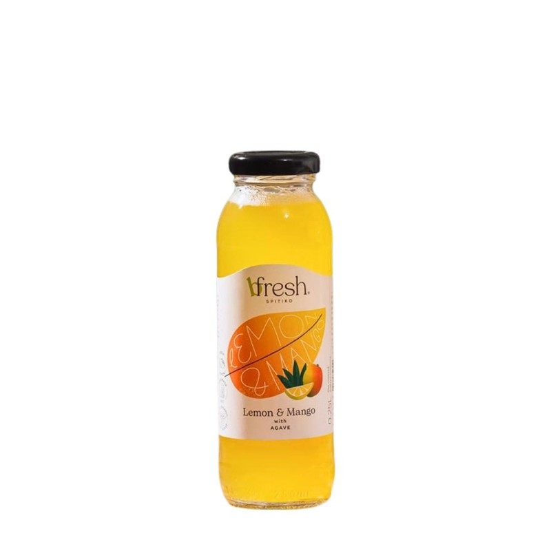 đđ„ Boisson citron â mangue â sirop dâagave BIO (250 ml) đ„đ Produit Grec
