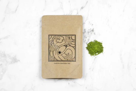 đ Okumidori â ThĂ© vert Matcha cĂ©rĂ©monial bio 50g - Kumiko Matcha