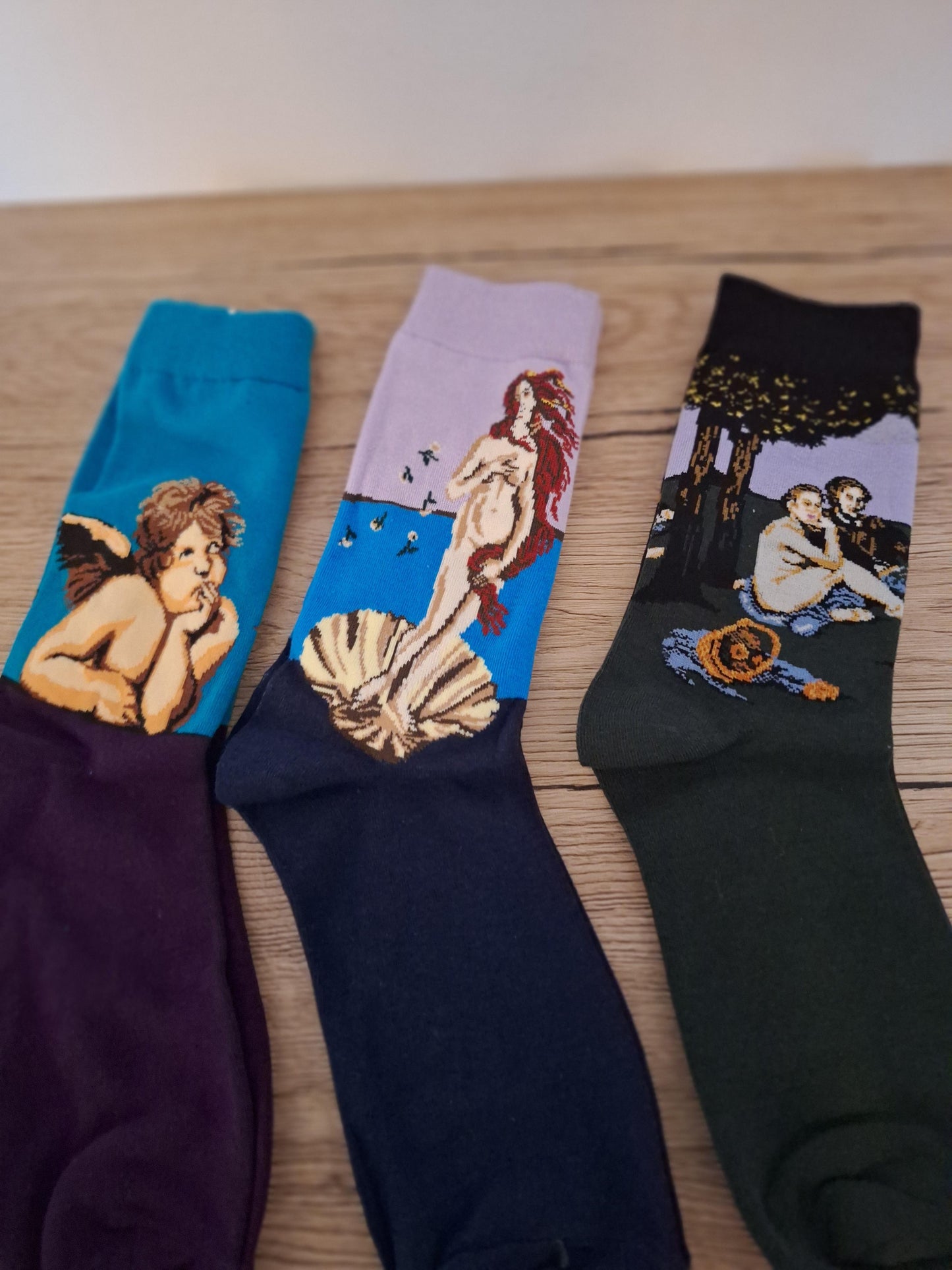 Pairs of your choice of warm artistic and creative socks 🎨