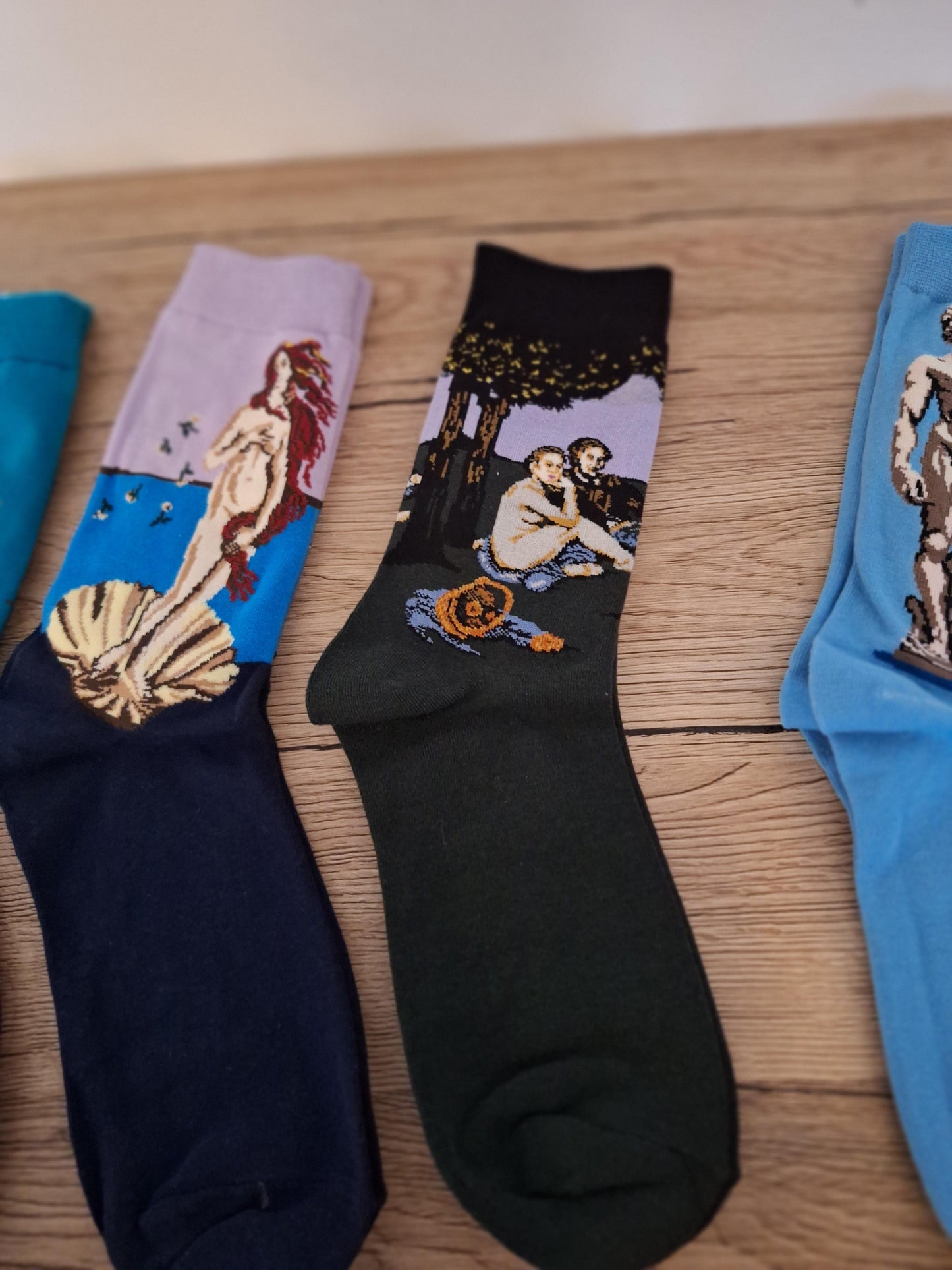 Pairs of your choice of warm artistic and creative socks 🎨
