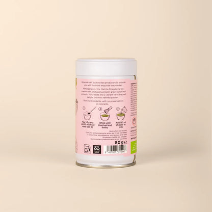 🌸 Matcha&Co – Matcha Fraise Bio · Qualité cérémonial🍓