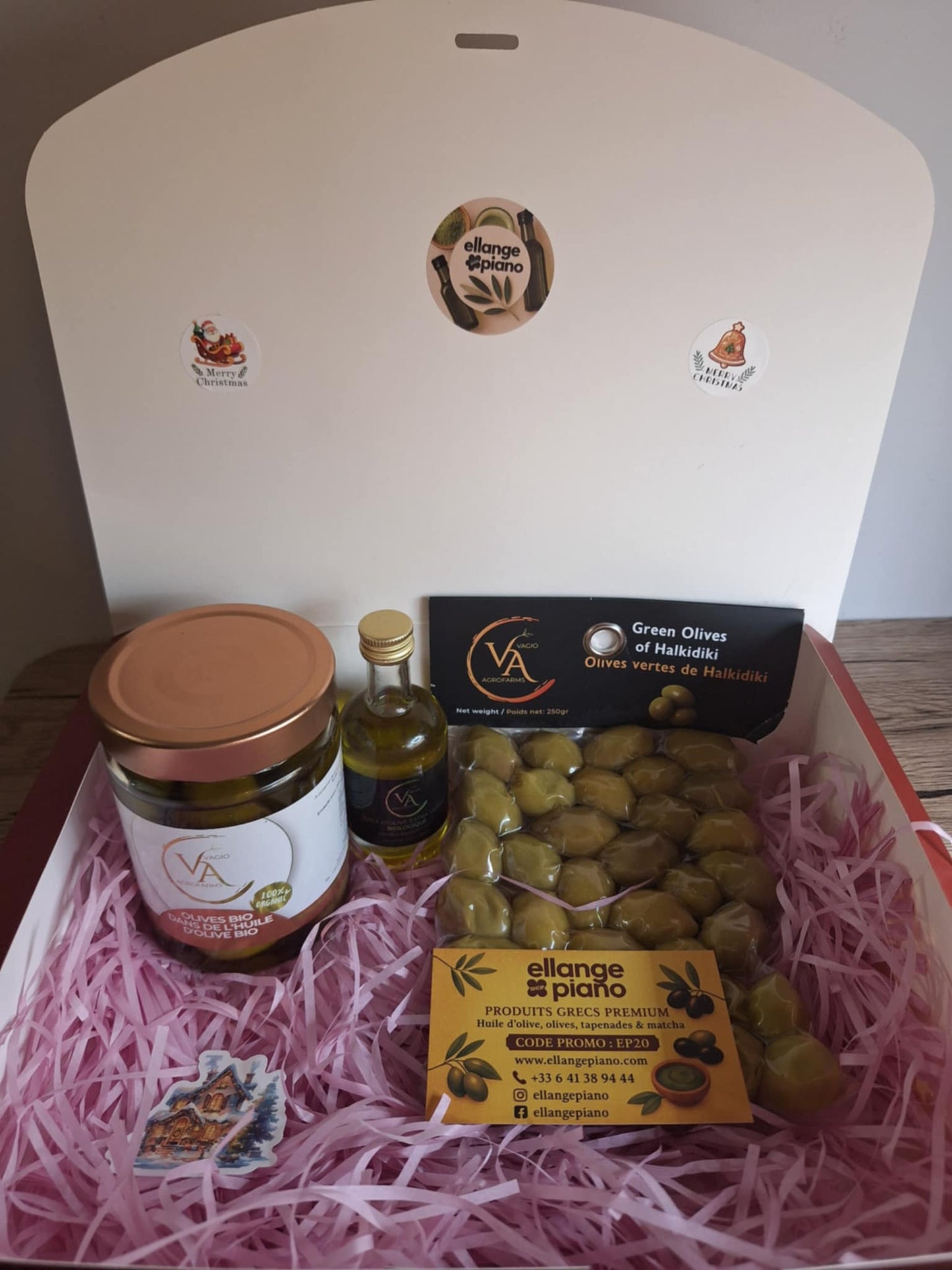 🎁 Coffret de Noël – Saveurs de Grèce