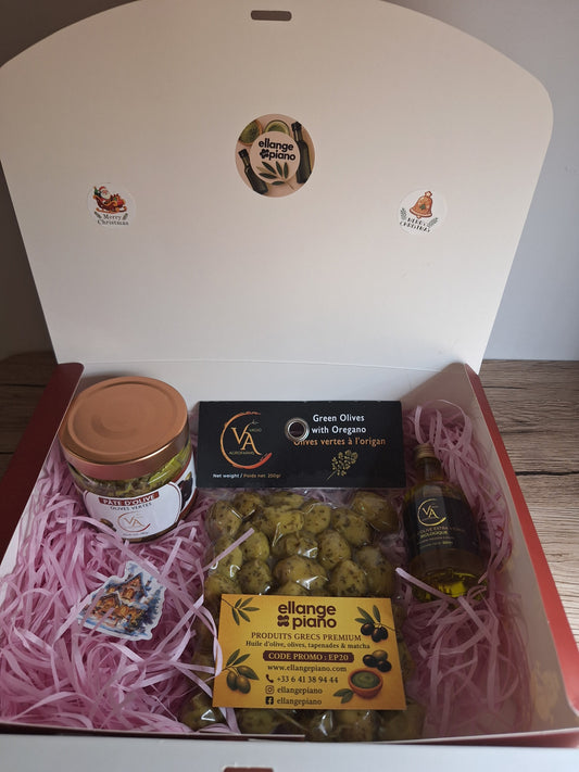 🎁 Coffret de Noël – Saveurs de Grèce