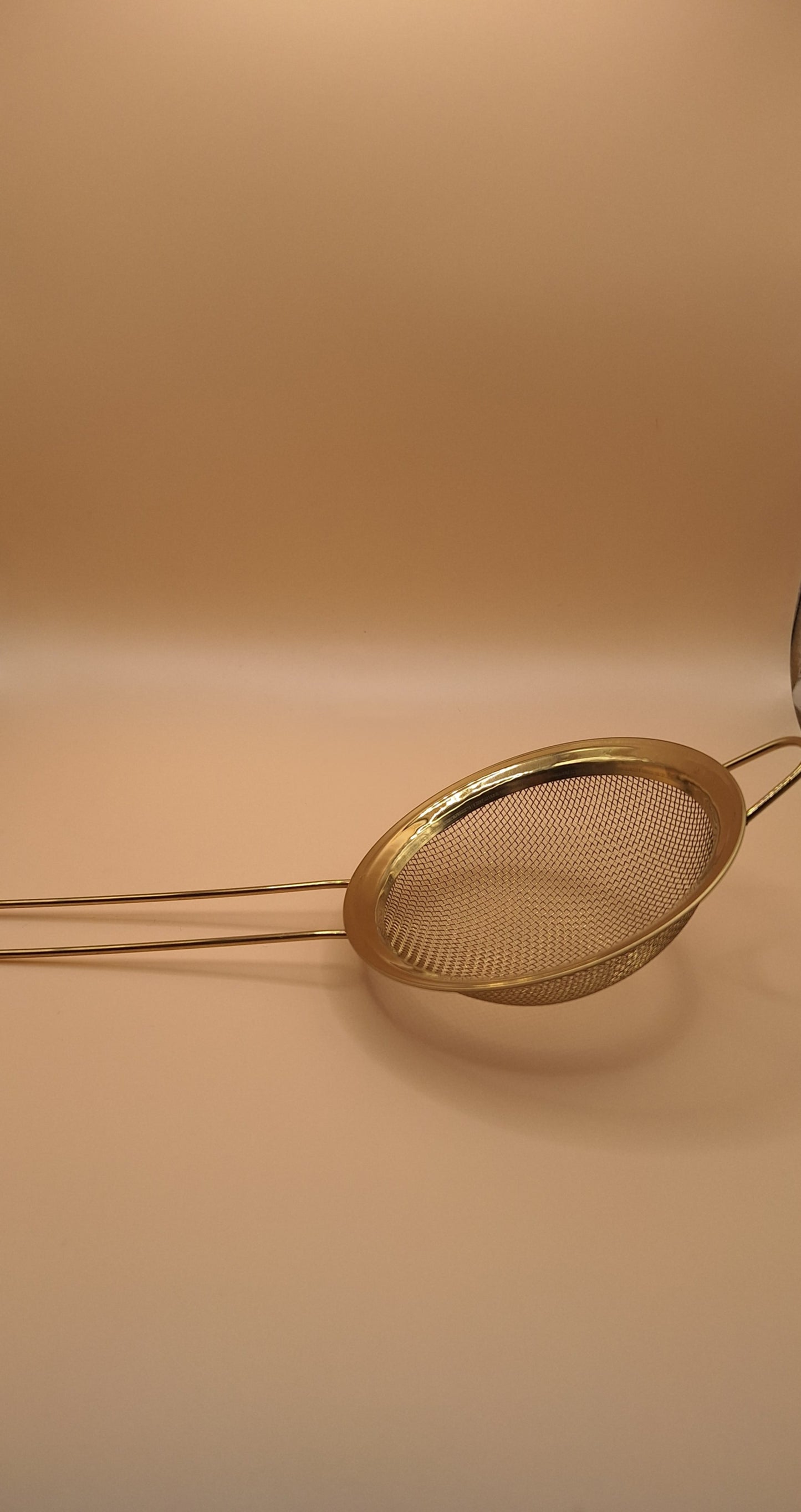 ✨ Tamis à Matcha – Acier Inox Doré