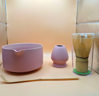 🌸 “Sakura Yoru” 桜夜 – Cherry tree night - Matcha set