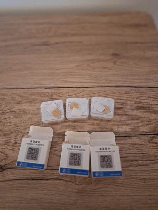 Hygromètre-Thermomètre de poche - Nombre au choix