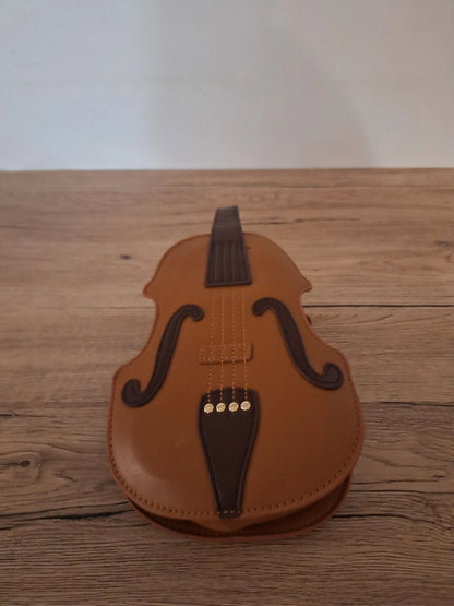 Violin Shaped Crossbody Bag – Elegant and Original 🎻