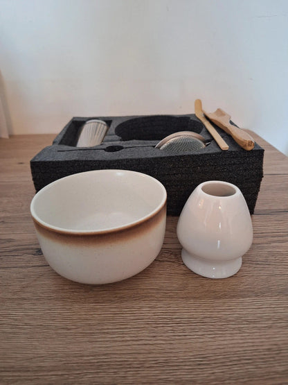 Shirokage (白影) — Coffret Cérémonial Matcha Pureté Blanche