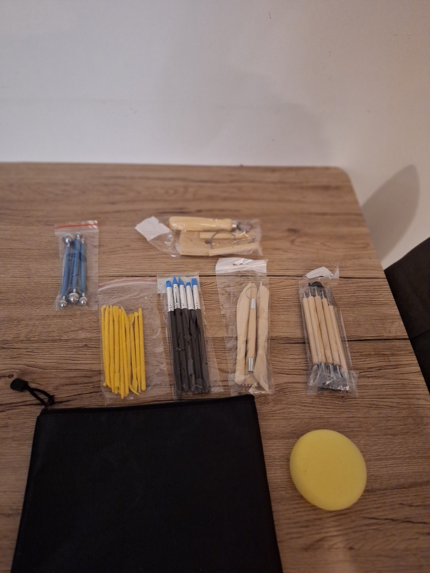 Set complet de +40 pièces poterie - Sculpture + sac de transport 🎨👜