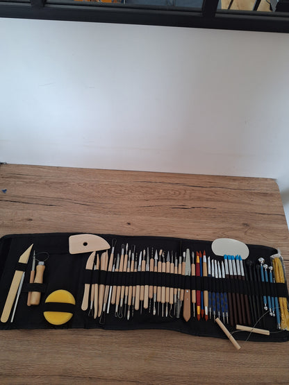 🎨 Ensemble complet de poterie – 61 pièces pour libérer ta créativité 🏺