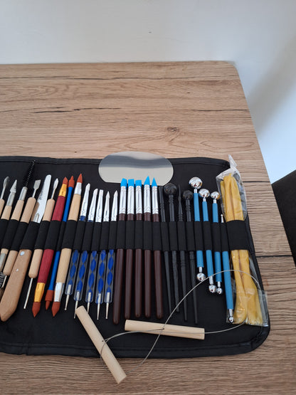 🎨 Ensemble complet de poterie – 61 pièces pour libérer ta créativité 🏺