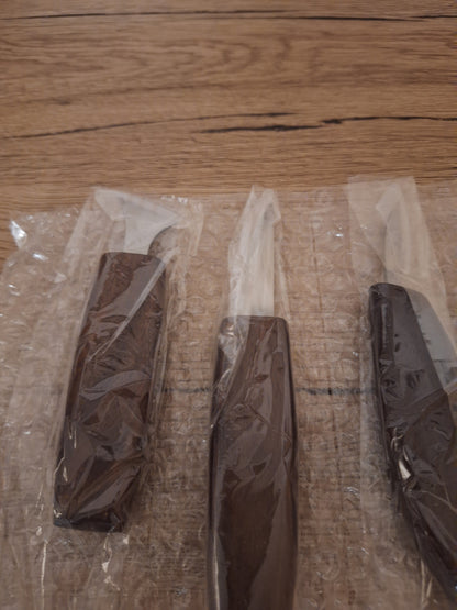 Wood Carving Kit - 4 Chrome-Vanadium Steel Knives + Sharpener