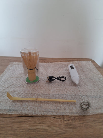 🍃 Set de Matcha Japonais – Tradition & Modernité Réunies