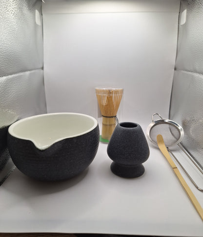 Kuronami (黒波) — Black Wave Matcha Box