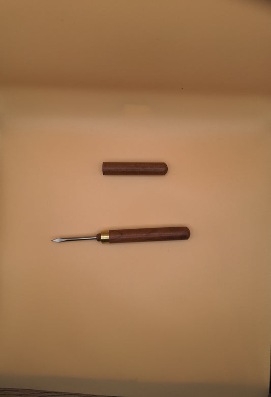 Mahogany Wood Tea Knife – Elegance &amp; Precision for Pu'er Tea