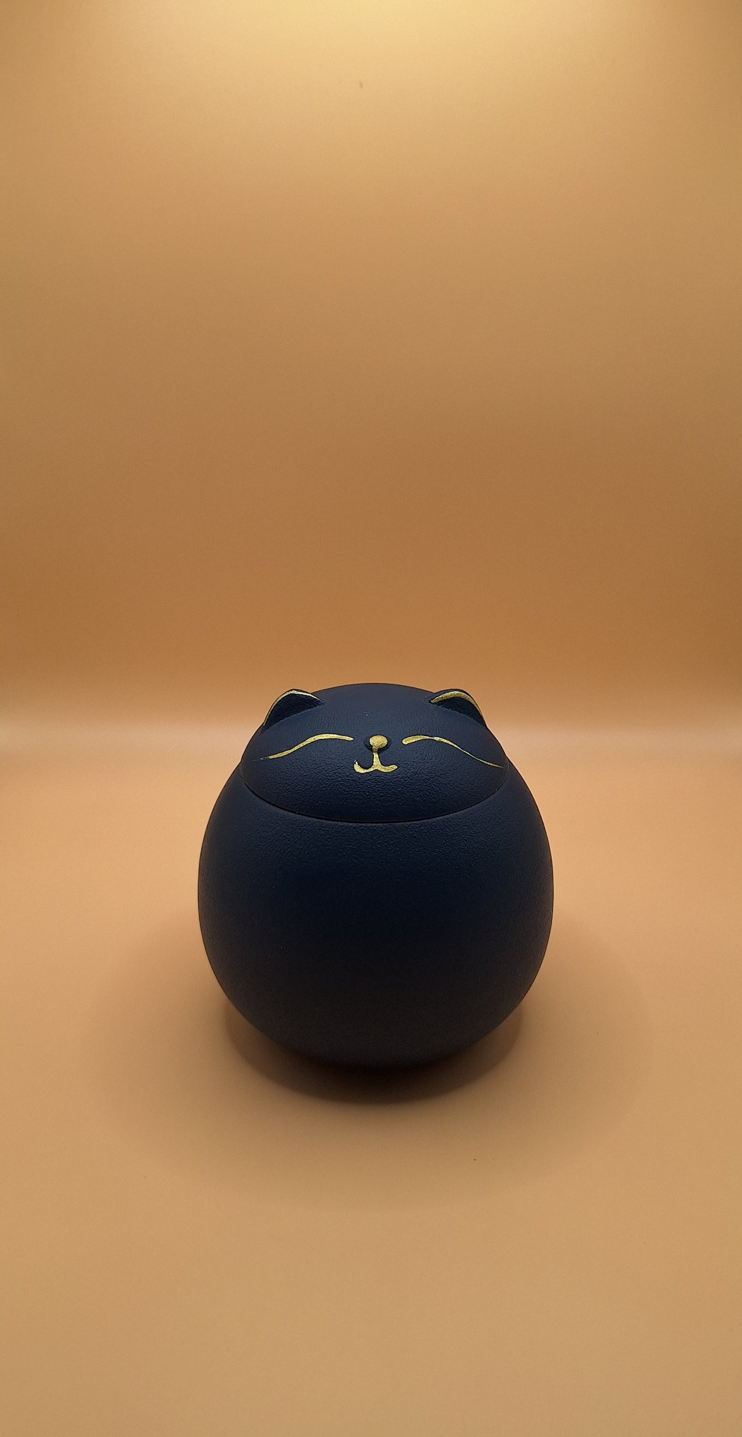 Bocaux à thé en forme de chat – en céramique et tout mignons - Couleur au choix