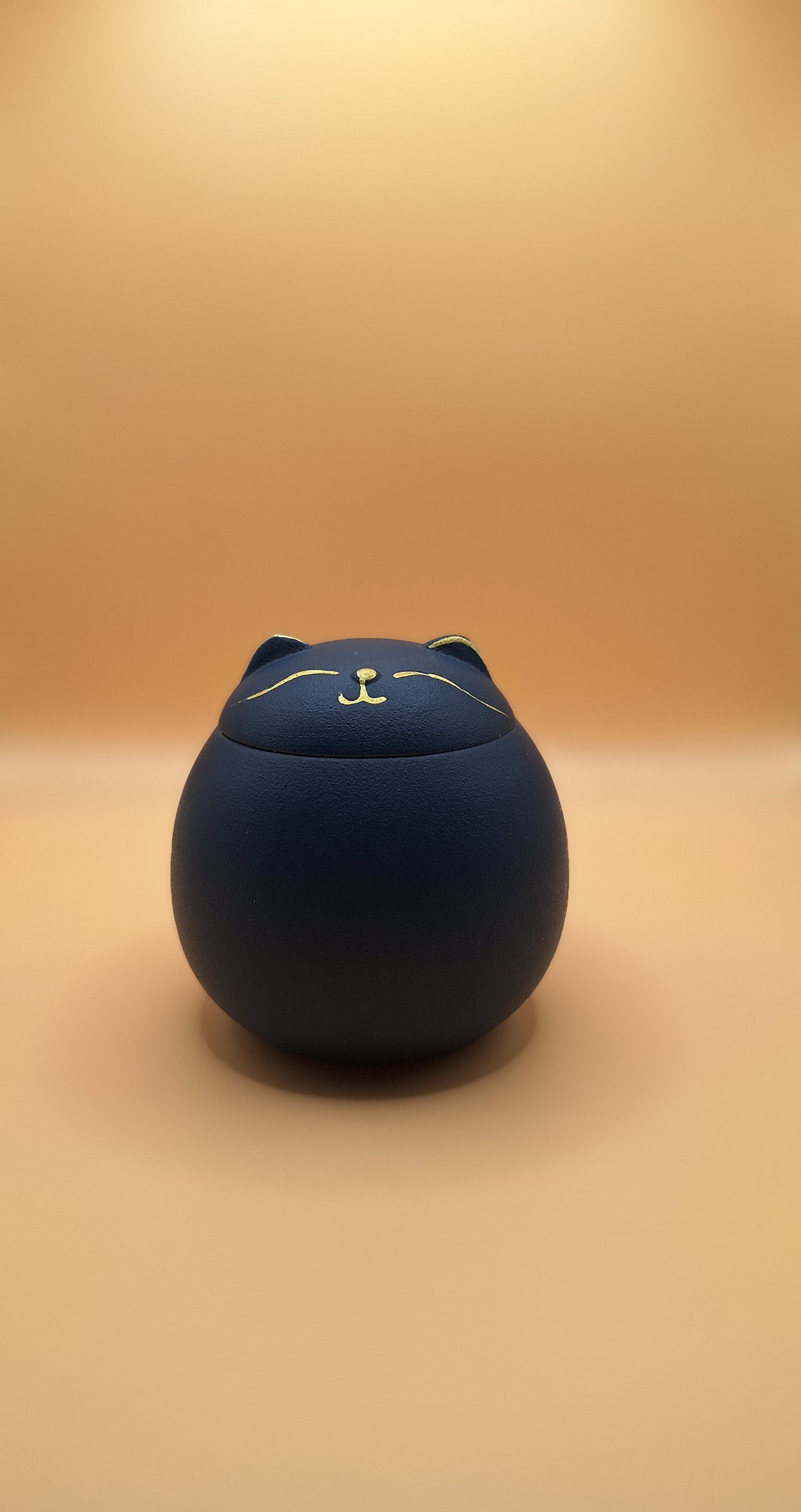 Bocaux à thé en forme de chat – en céramique et tout mignons - Couleur au choix