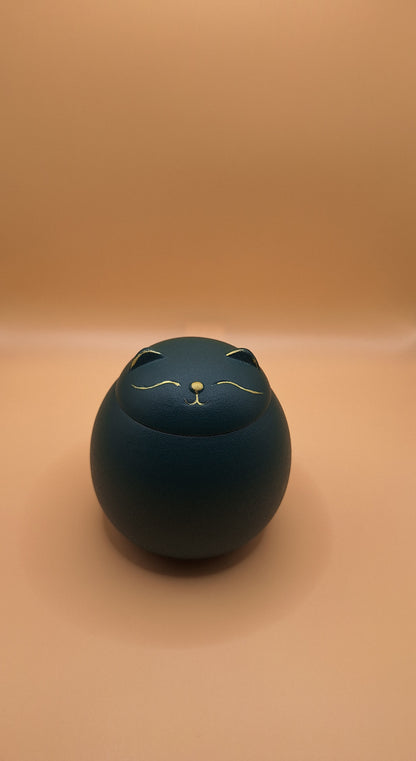 Cat Tea Jars - Ceramic &amp; Cute - Choice of Colors