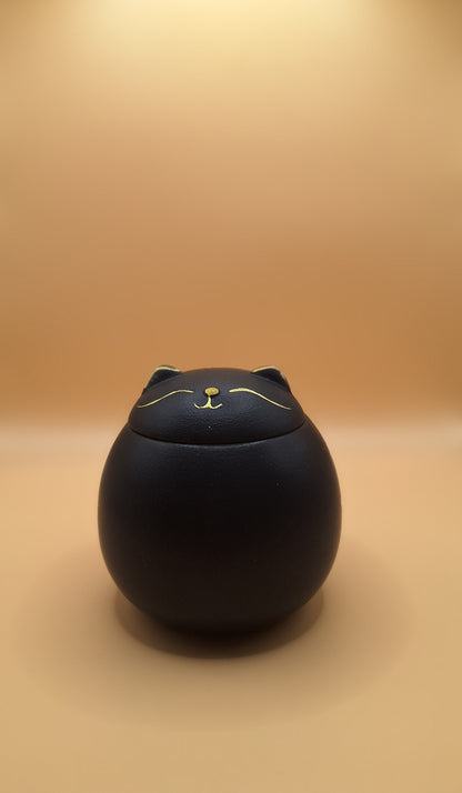Cat Tea Jars - Ceramic &amp; Cute - Choice of Colors