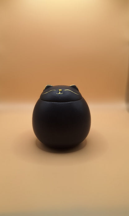 Cat Tea Jars - Ceramic &amp; Cute - Choice of Colors
