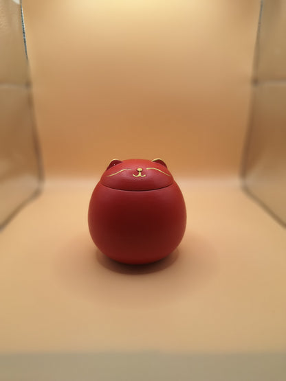 Cat Tea Jars - Ceramic &amp; Cute - Choice of Colors