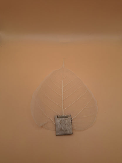 🍃 Filtre à Thé Bodhi – Feuille d’Arbre en Paille de Blé Naturelle