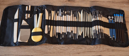 Ensemble Outils de Poterie DIY 55 Pièces – Sculpture & Création 🎨
