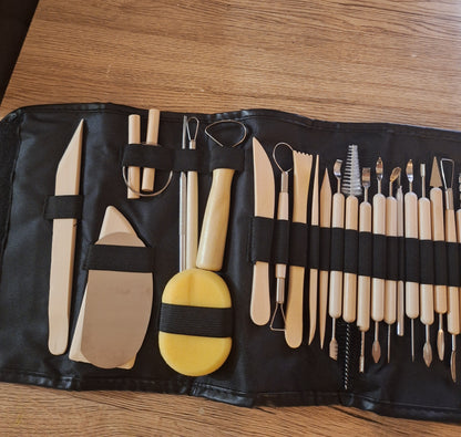Ensemble Outils de Poterie DIY 55 Pièces – Sculpture & Création 🎨
