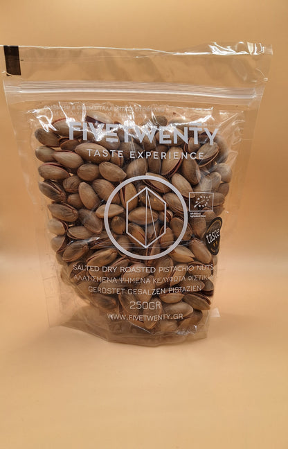 🌱 Pistaches d’Égine 100% Bio AOP – Légèrement Salées · 250 g - Qualité Premium