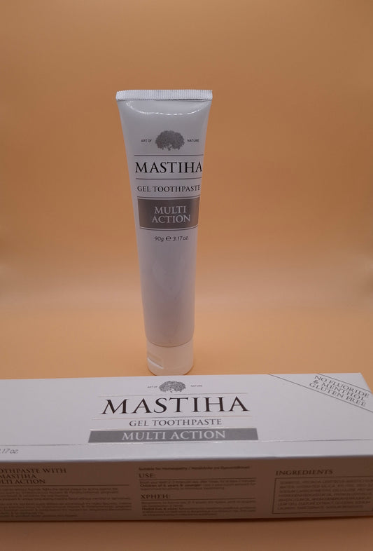 🦷✨ Dentifrice multi-action au Mastic de Chios – 90g
Sans fluor • Sans menthol • Goût naturel unique