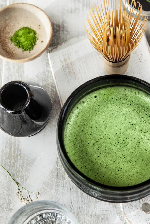 🍃 Okumidori – Thé vert Matcha cérémonial bio 50g - Kumiko Matcha