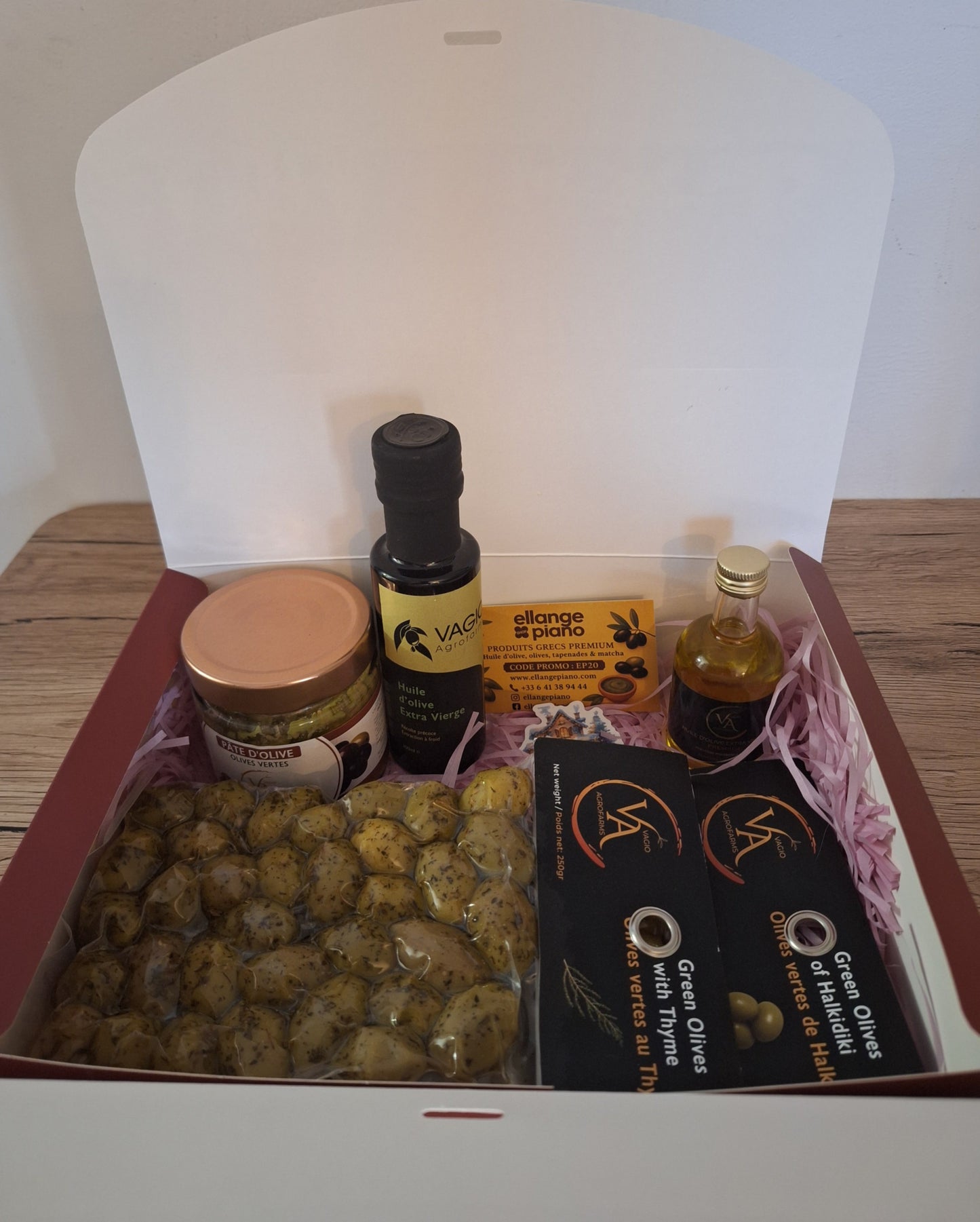 🎁 Coffret de Noël – Saveurs de Grèce