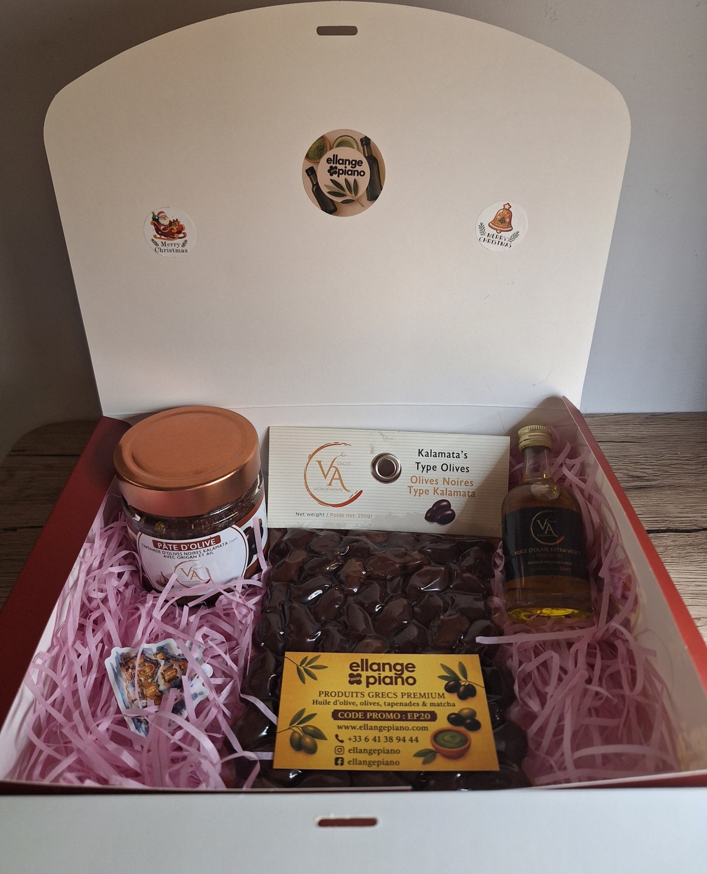 🎁 Coffret de Noël – Saveurs de Grèce