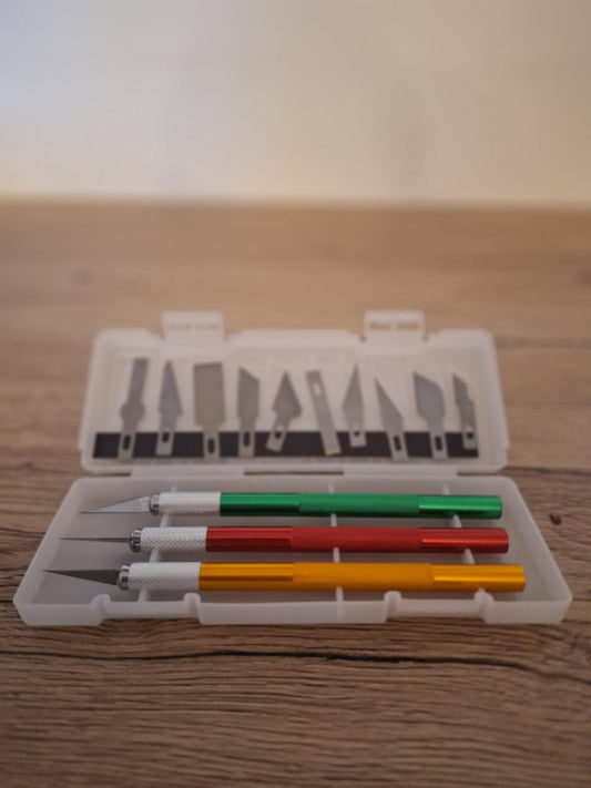 Set of 13 Multicolor Precision Craft Knives 🔪 
