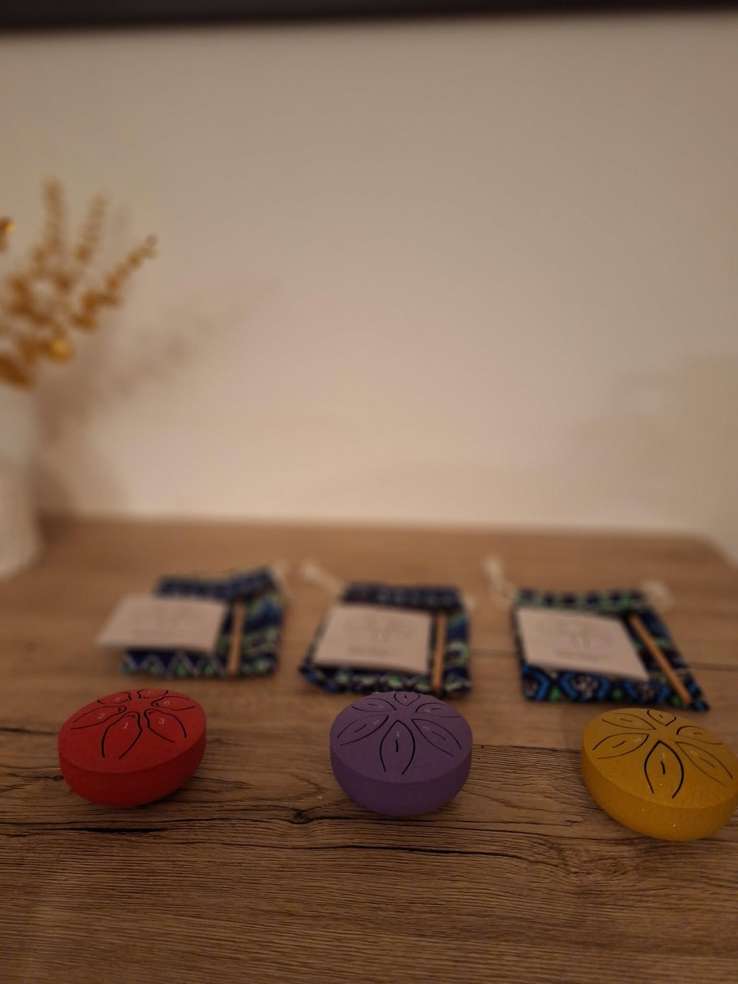 Beautiful Mini Steel Tongue Drums - 🥁Color of your choice