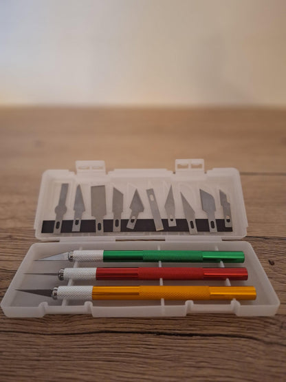 Set of 13 Multicolor Precision Craft Knives 🔪 
