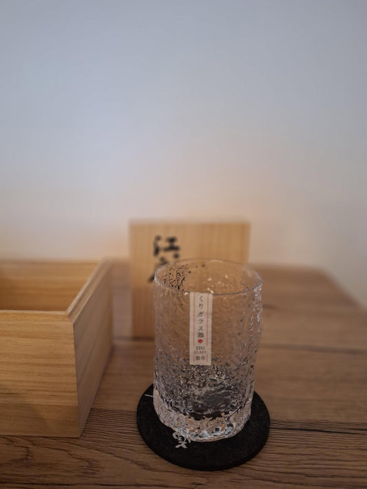 Handmade Japanese Edo Whiskey Glass 🌸 - Elegance and Tradition at Your Fingertips 🥃 Brand New