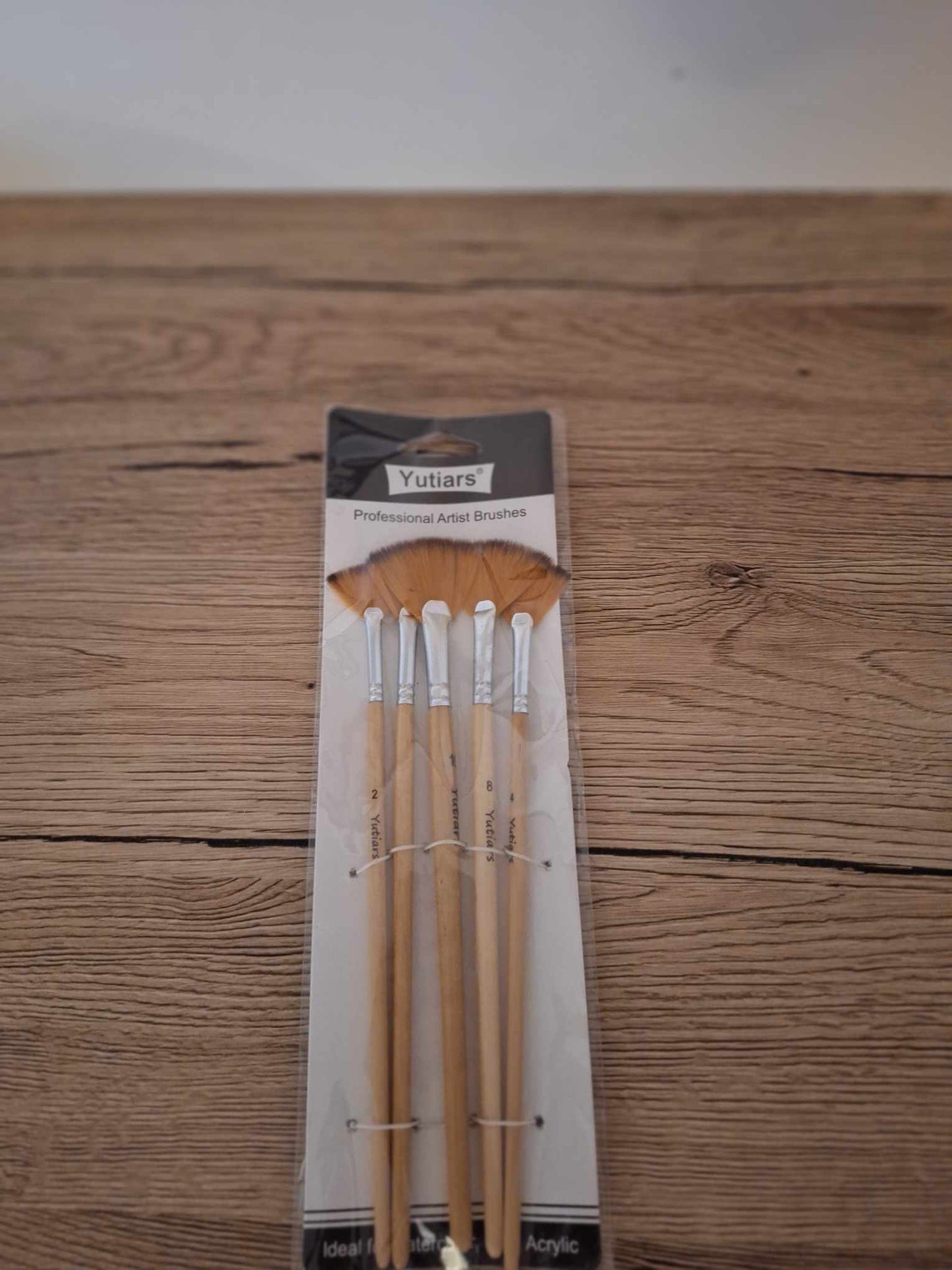 🎨 Set of 5 Brand New Quality Fan Brushes 🎨