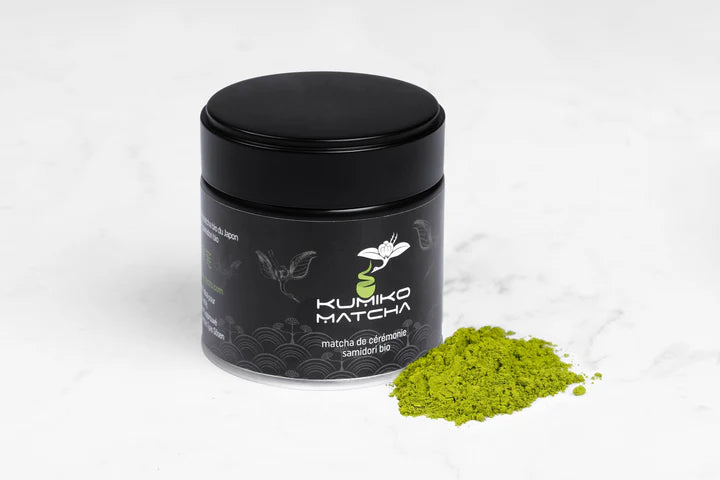 🍵✨ Matcha de Cérémonie Authentique – Samidori Bio | 30 g | Kumiko Matcha