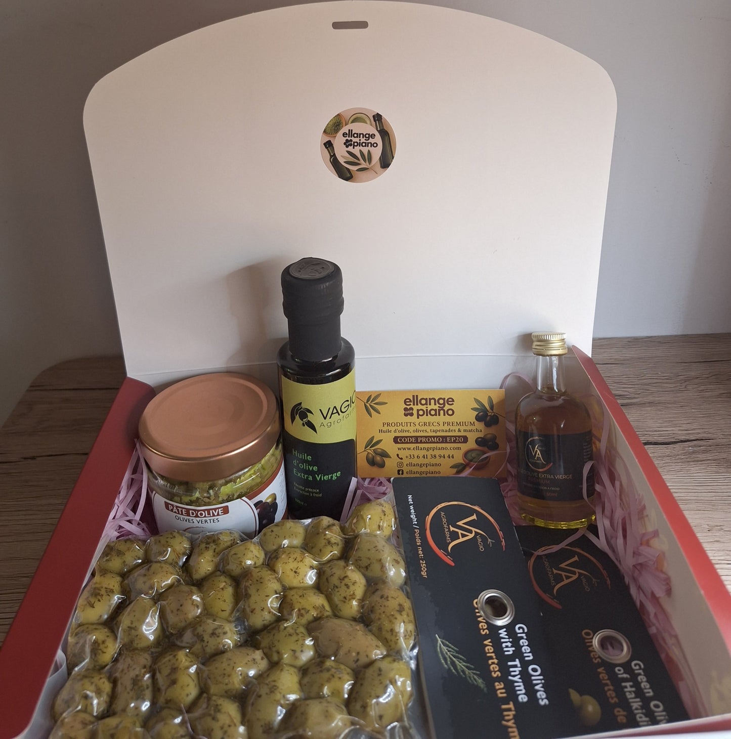 🎁 Coffret de Noël – Saveurs de Grèce