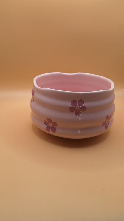 🌷✨ Bol à Matcha rose – Éveil des cerisiers 🌸