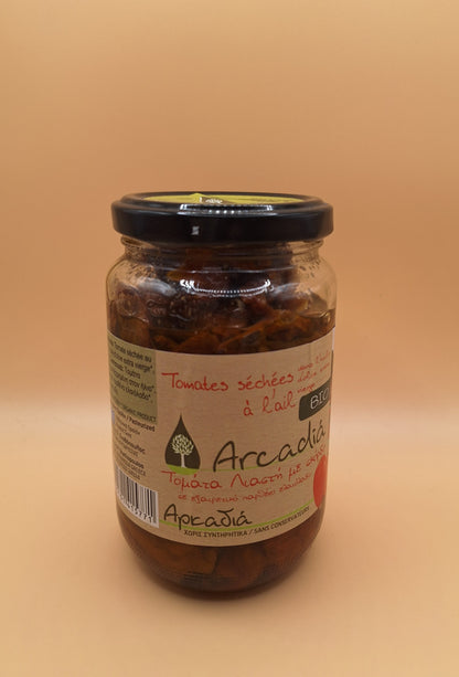🍅 Tomates Séchées à l’Huile d’Olive & Ail BIO – 330g