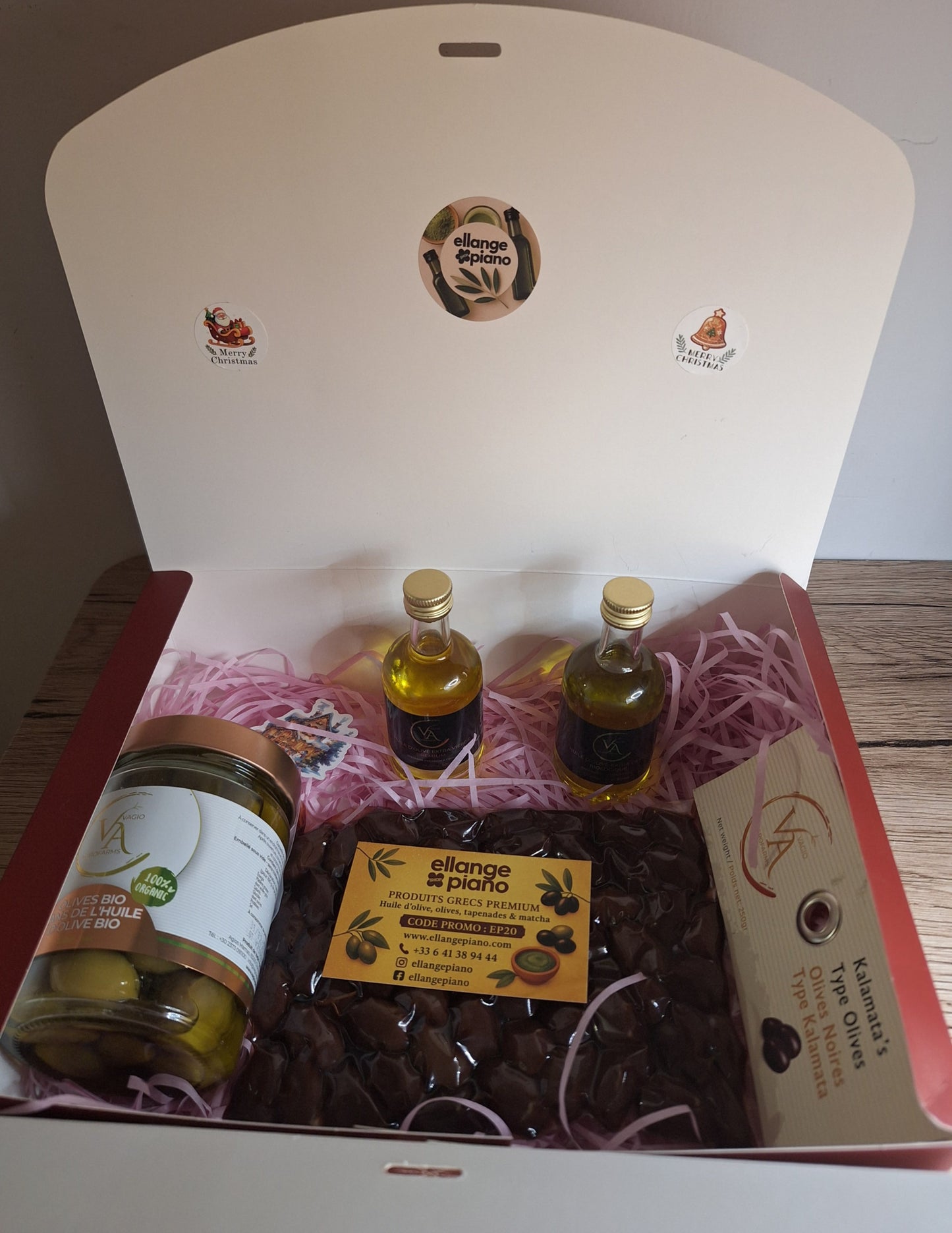 🎁 Coffret de Noël – Saveurs de Grèce